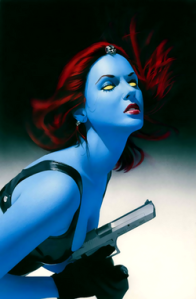 Mystique by Mike Mayhew from Wikipedia